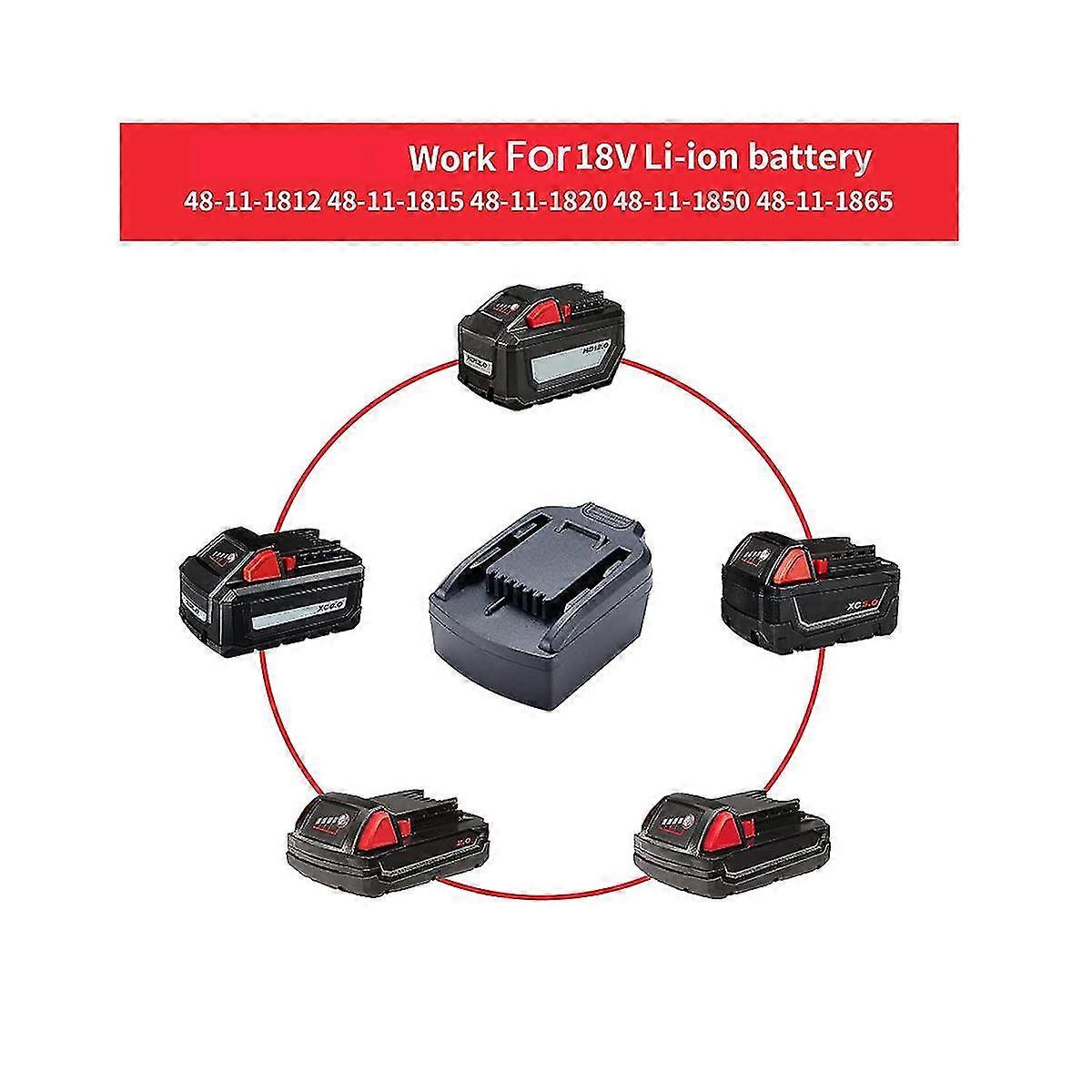 Battery Adapter For 18v Battery Conversion For 20v 6pin Lithium Battery Tool Converter
