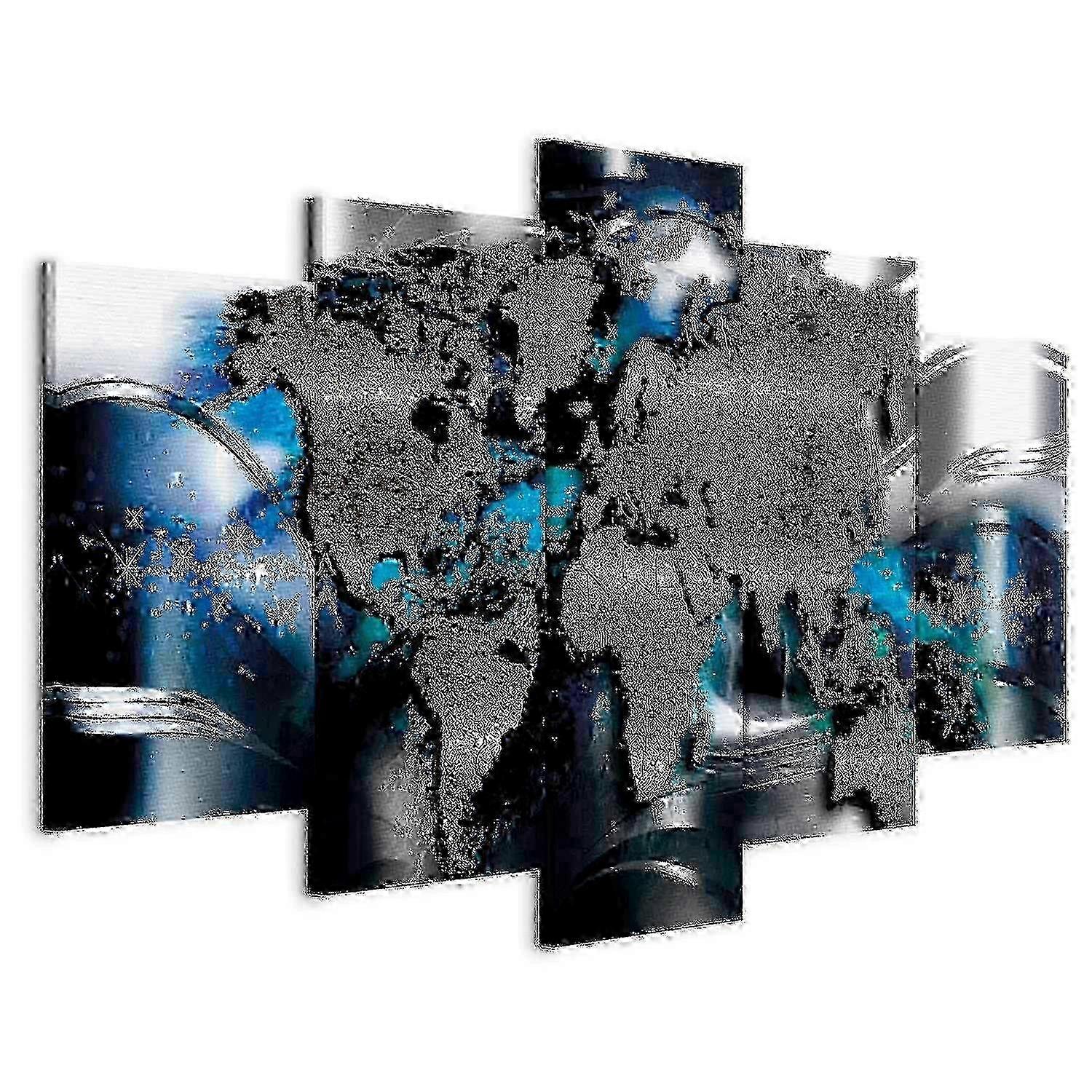 Imprimare pânză-cu accent Azure