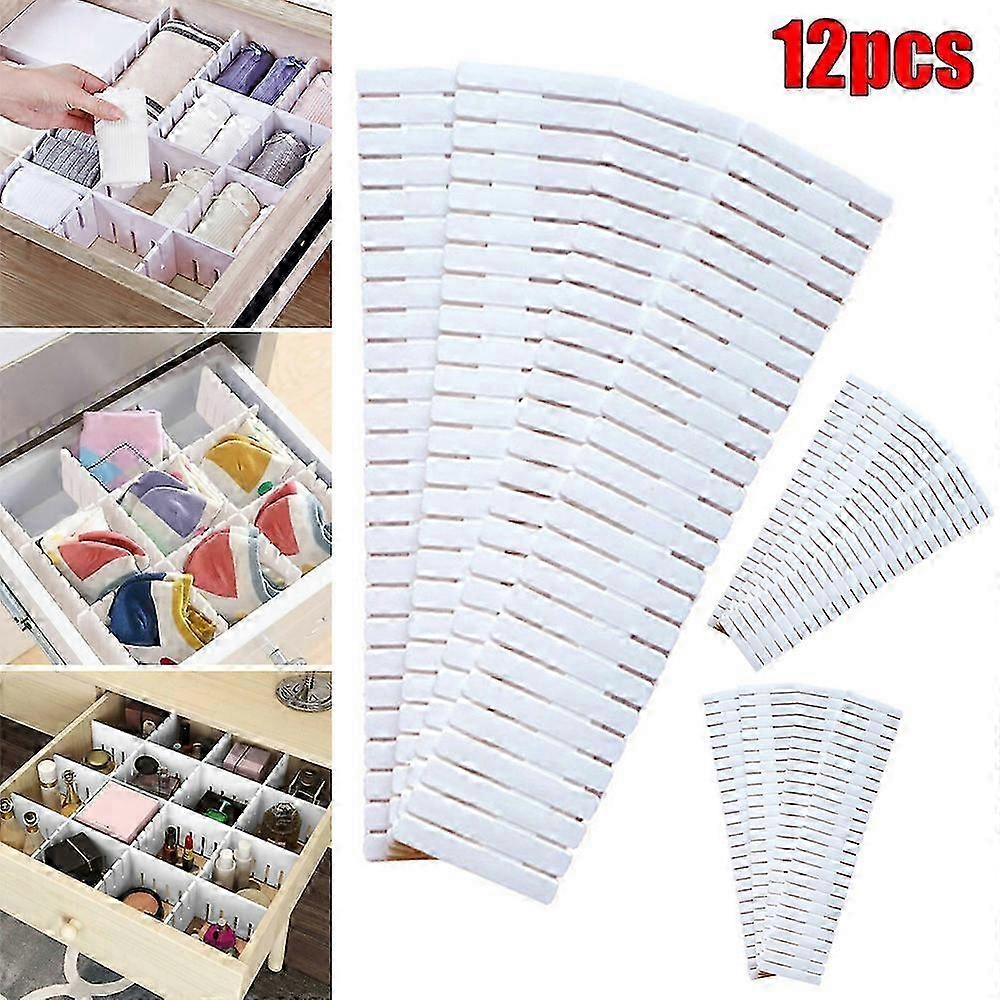 Adjustable Drawer Separators Divider Socks Storage Organizer