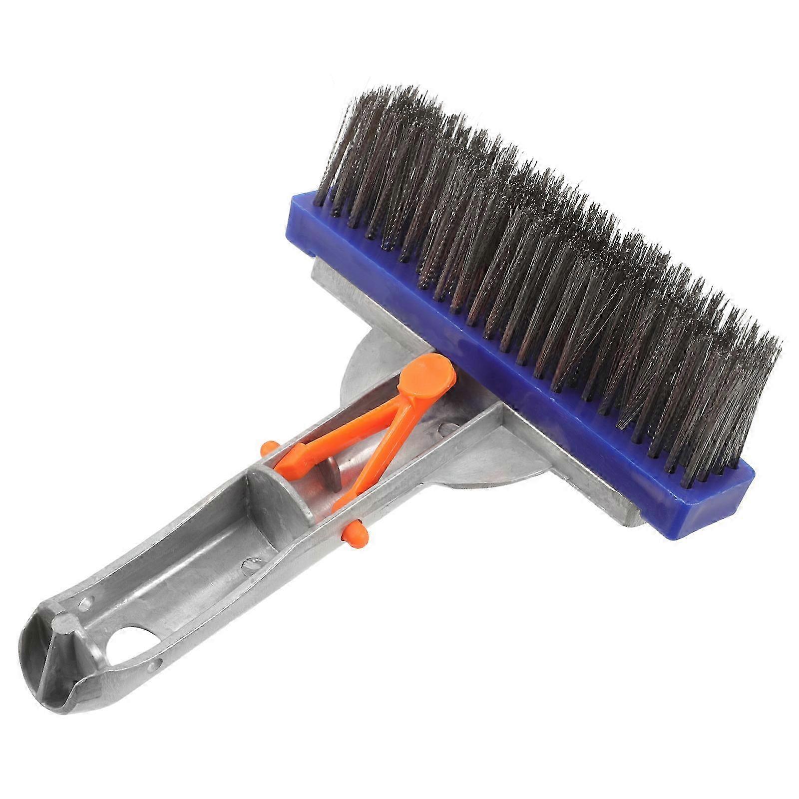 Swimming Pool Brush Handheld Pool Brush Convenient Pool Brush Head Portable Pool Tile Brush