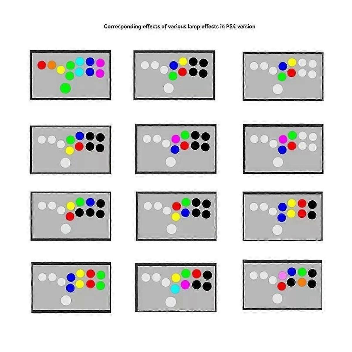 Sky2040plus Controlador de Jogo de Arcade de 13 teclas Controlador de Jogo Sem Vara Stick de Combate Mecânico Botão C