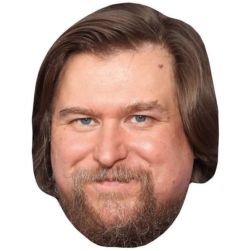 Michael Chernus (Beard) Celebrity Mask, Flat Card Face