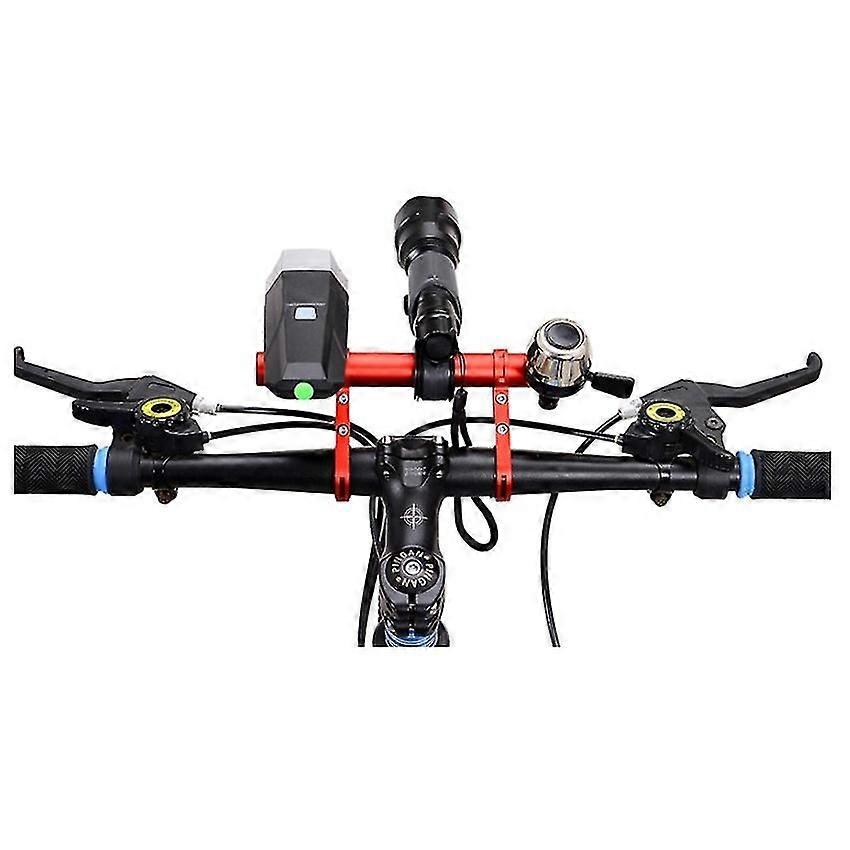 Bicycle Handlebar Bicycle Mounting Extension Pole Camera Light Clip Code Table Bracket Bracket [Red]