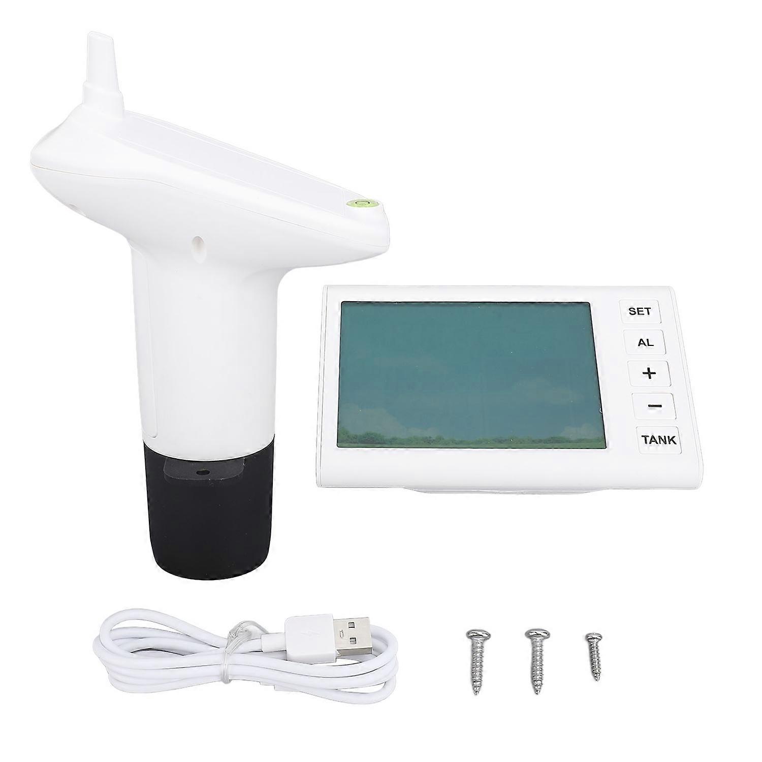 Ultrasonic Level Sensor IP65 Water Resistant Liquid Depth Level Measuring Meter for Monitoring Box