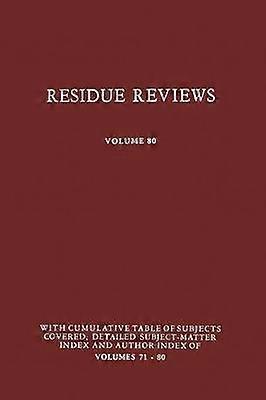 Residue Reviews