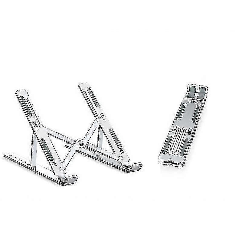 Foldable Cooling Computer Support Stand Adjustable Laptop Holder For Desk
