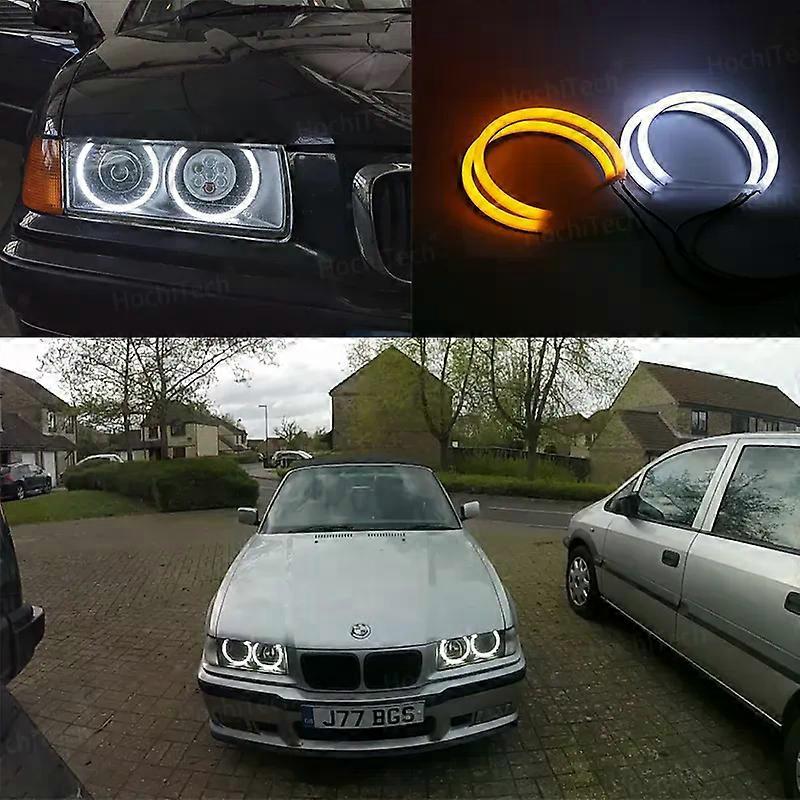 thumbnail image 2 of Silver Gauge Cluster Rings For BMW E30 3 Series - Speedo & Dash Trim (M3, 320is, 325i) 2 of 2