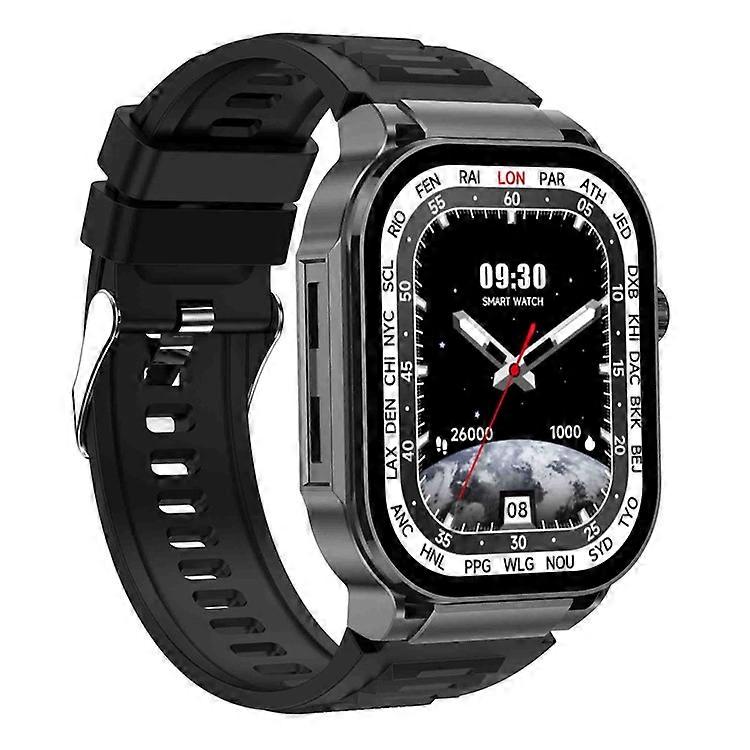 G40 2.06 Inch AMOLED Smart Watch Health Monitor Bluetooth Calling Fitness Tracker for Android iOS