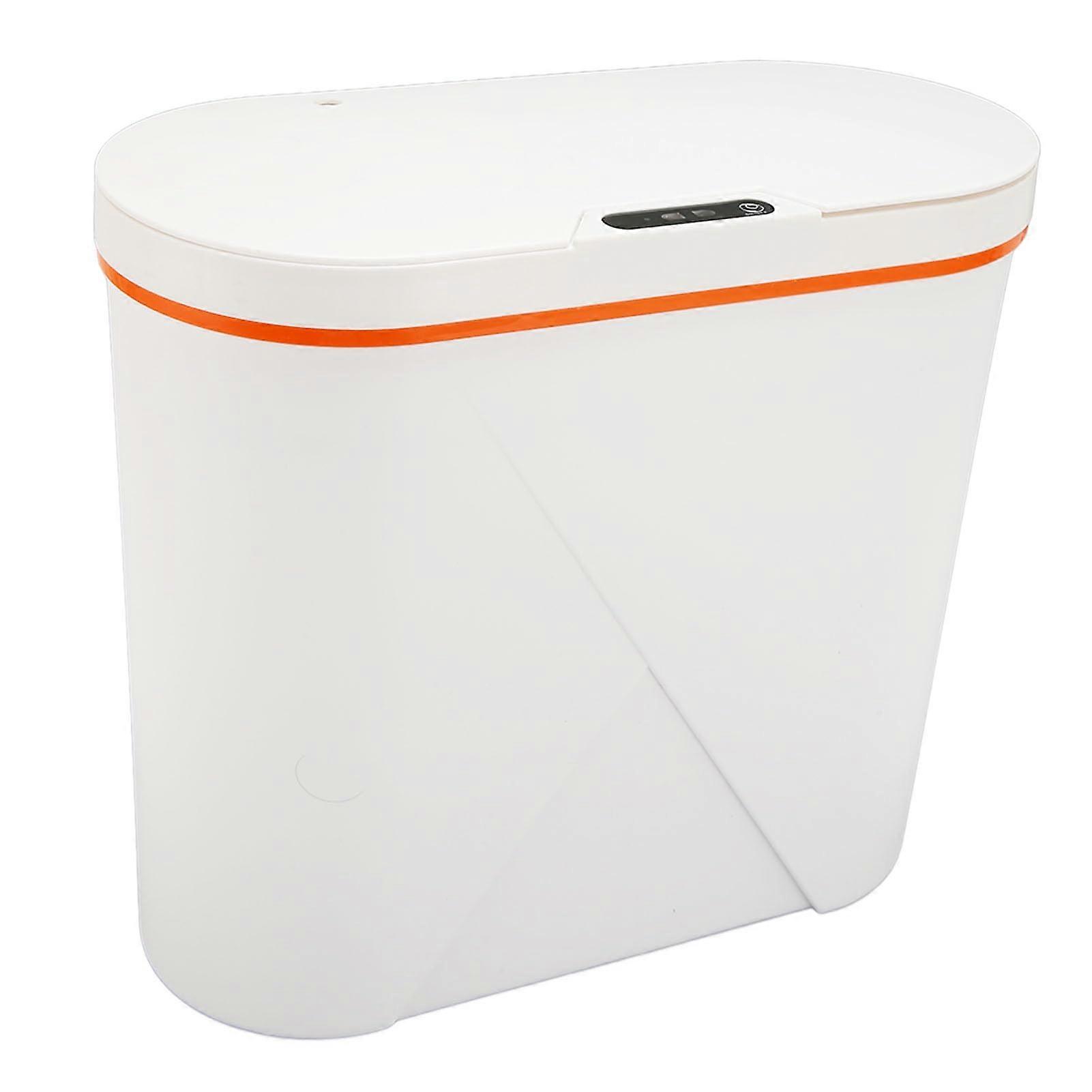 15L smart trash can with lid infrared motion sensor essential oil diffuser for bathroom and kitchen