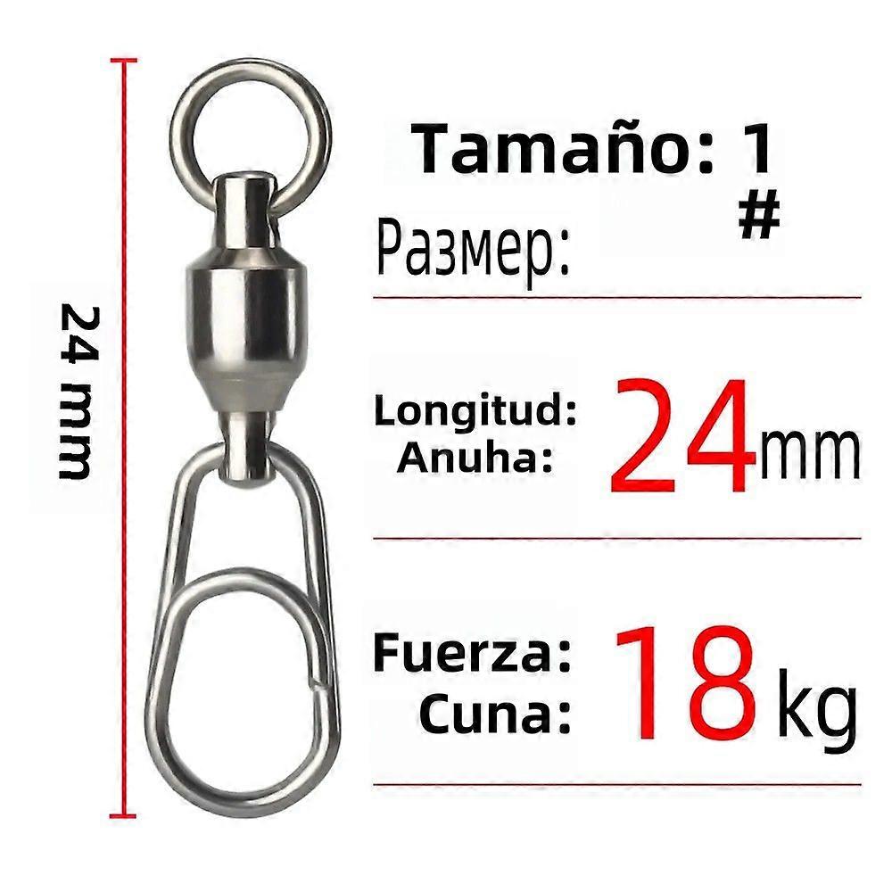 DNDYUJU 50/100pcs Stainless Steel Oval Braid Rings Fishing Shrinkable Hooks Fishing Accessories Swivel Thickening Connector