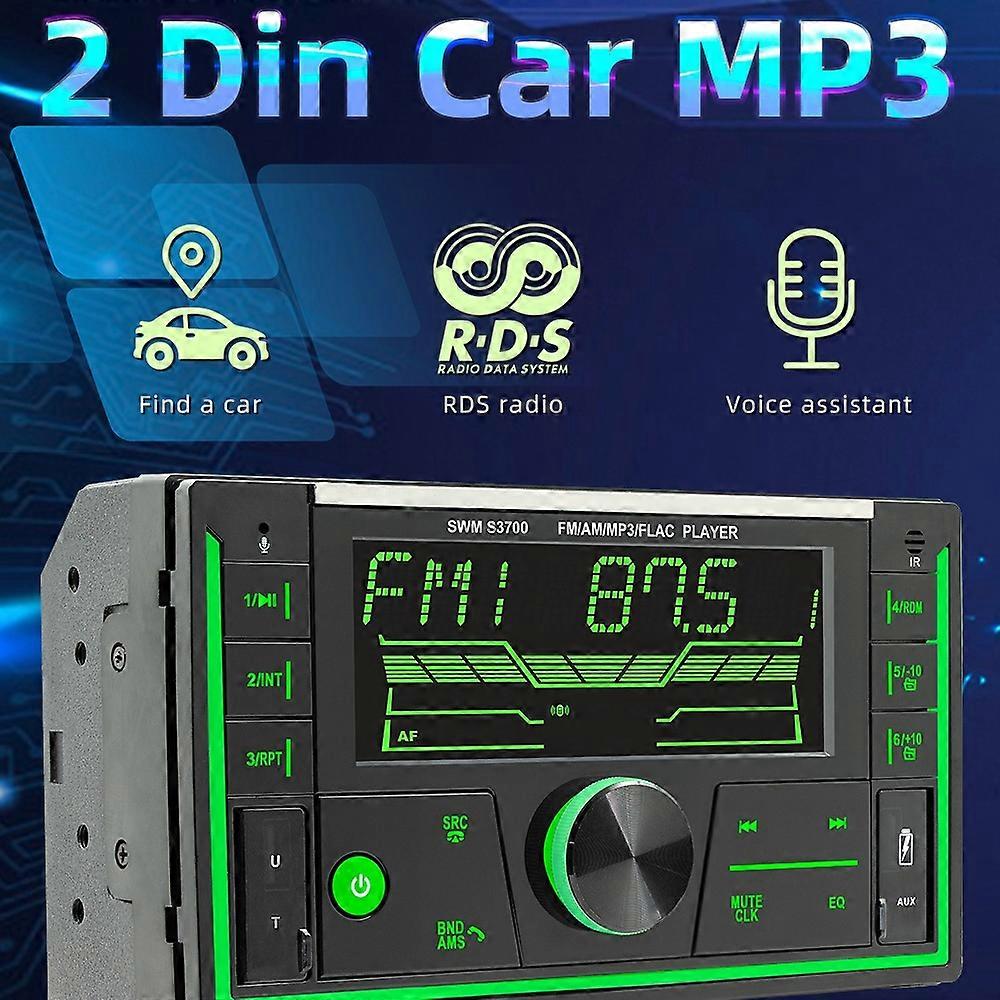 Multi-function Car BT MP3 Player Car Locating Audio Playing Device Dual USB Car Audio Player Auto Vo
