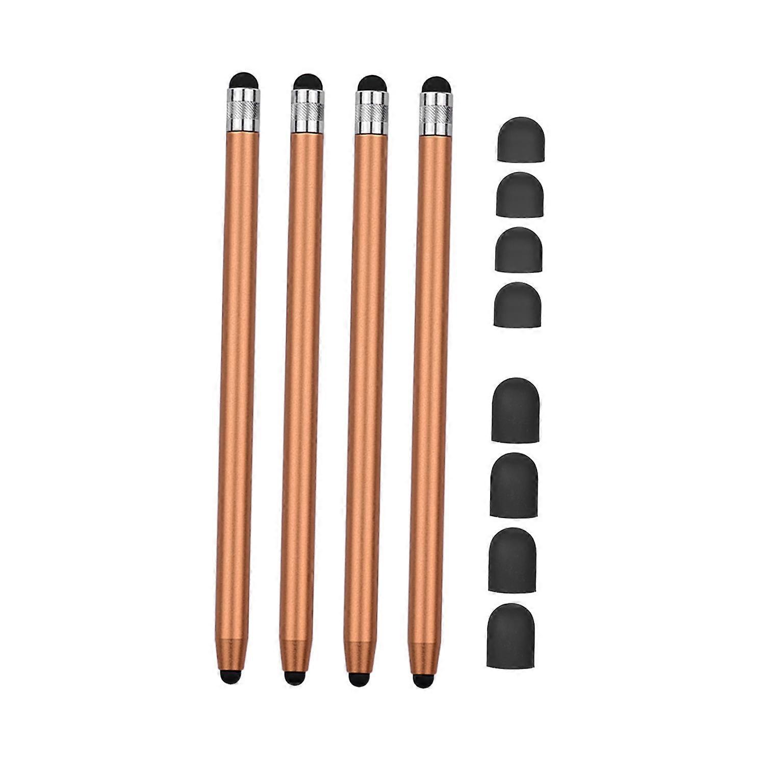 2 in 1 Universal Touchscreen Stylus Pen for All Touchscreen Tablets Cell Phones with 8 Extra Replace