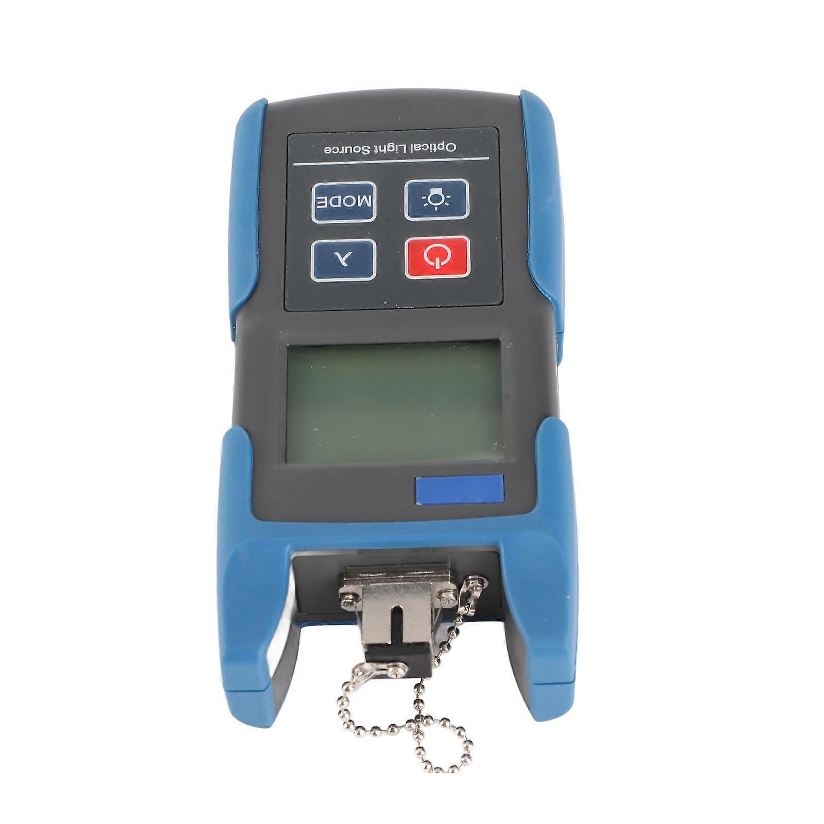 Fiber Optic Tester Single Mode 1310 1550nm Fixed SC Head Handheld Power Meter with Protective Case 