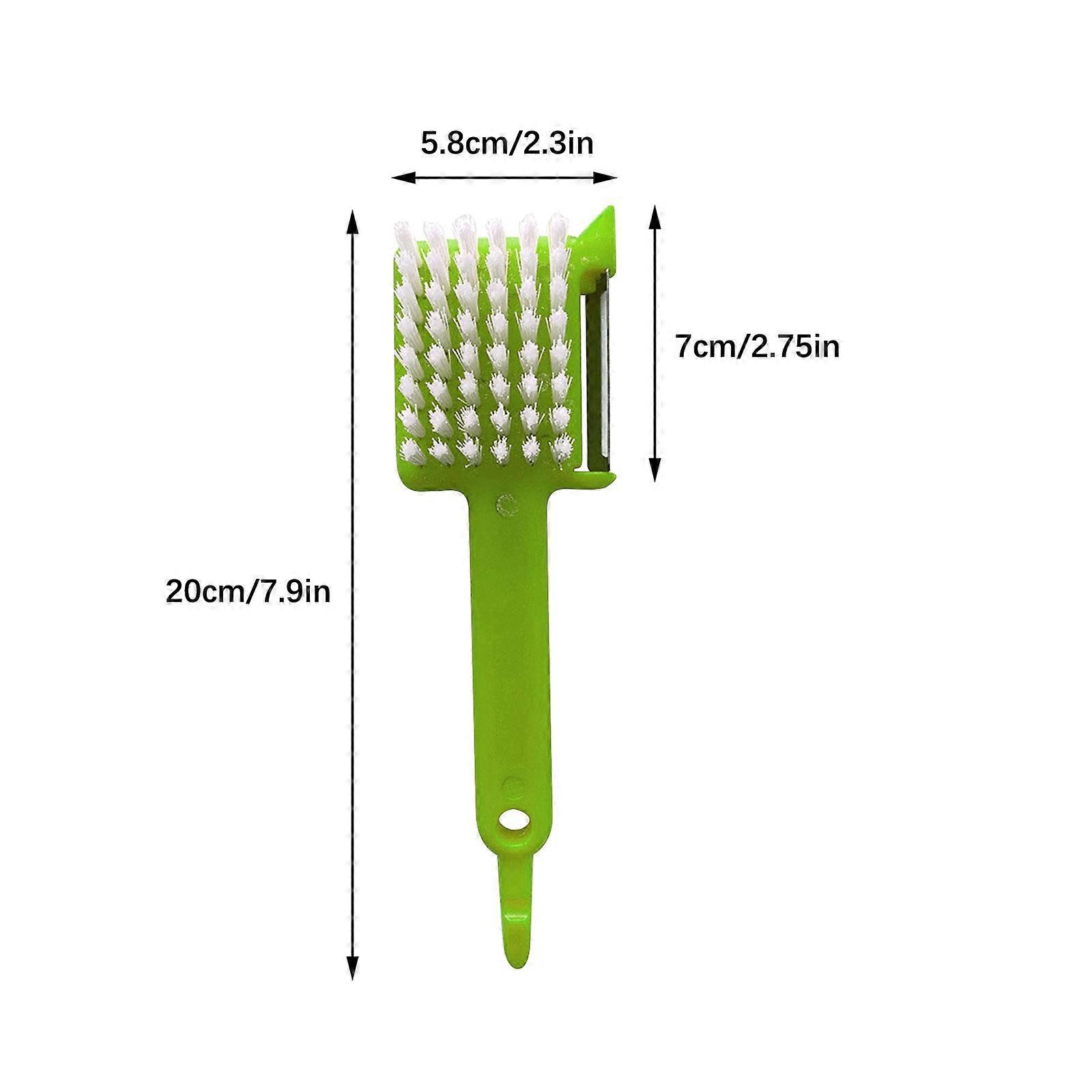 Multifunctional Five Peeler Vegetable Brush Bottle Opener Garlic Grinder DD