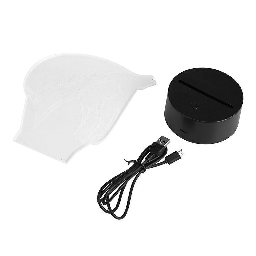 Creative Horse Pattern Desk Lamp 7 Color Changing Desk Lamp With Touch Switch Table Night Light Home Decor