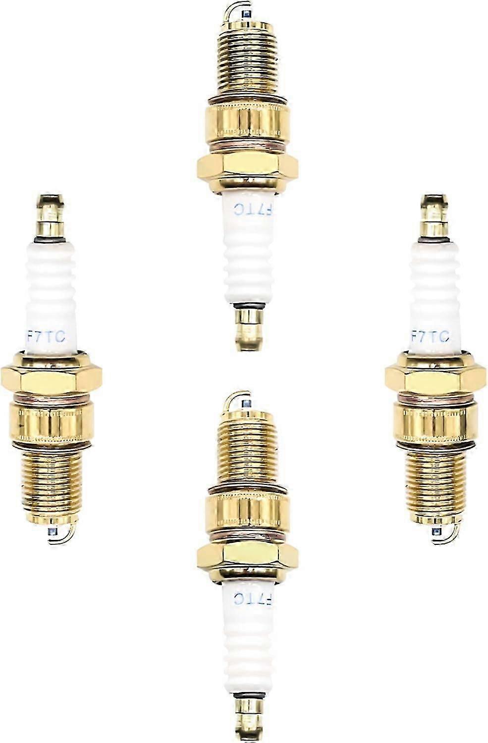 4pcs F7TC Spark Plug, Spark Plug for Gasoline Generators, Agricultural Machinery