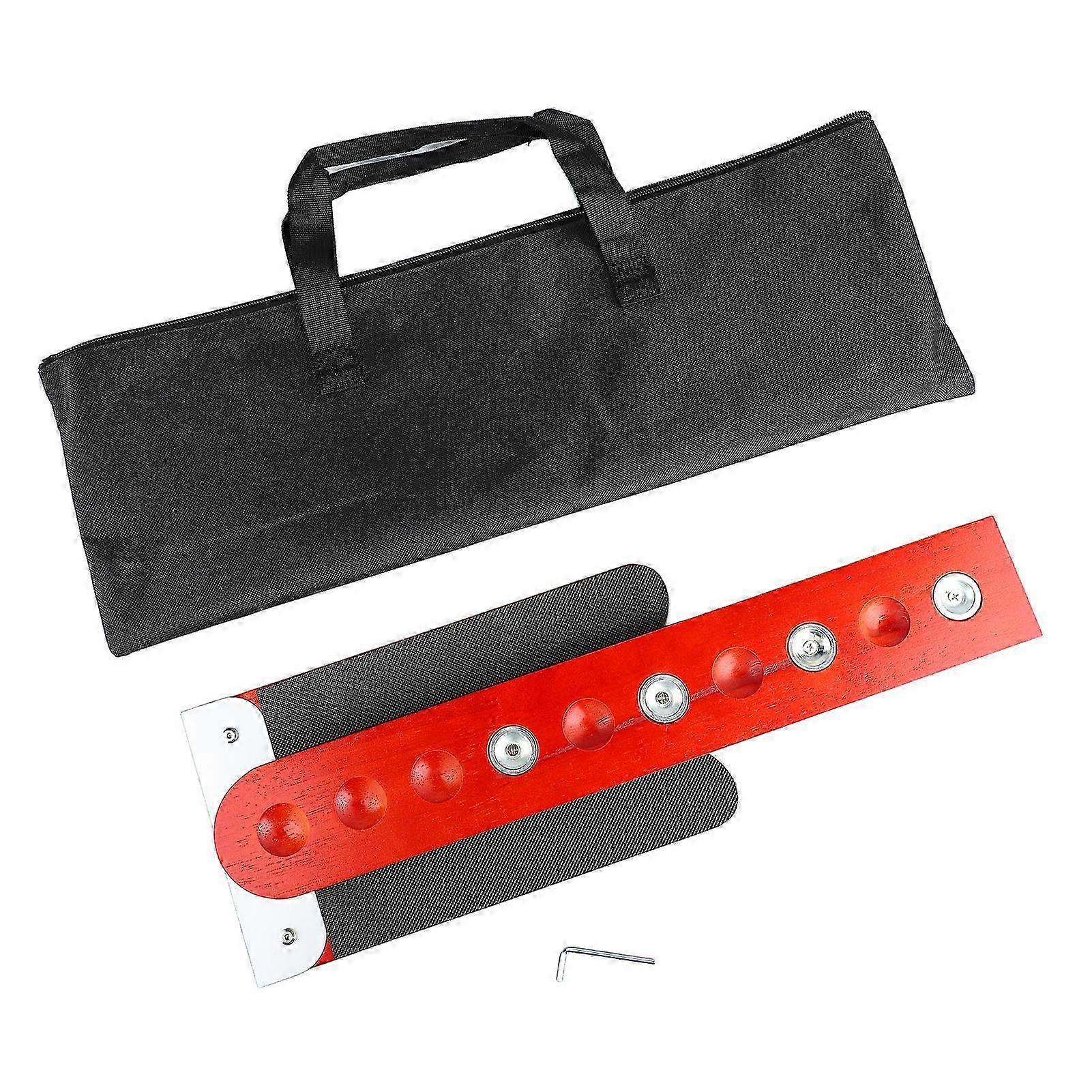 Violonchelo Anti Slip Pad 12 Posición Roble Madera Plegable Cello Anti Slipd Mat Endpin Rest Stopper