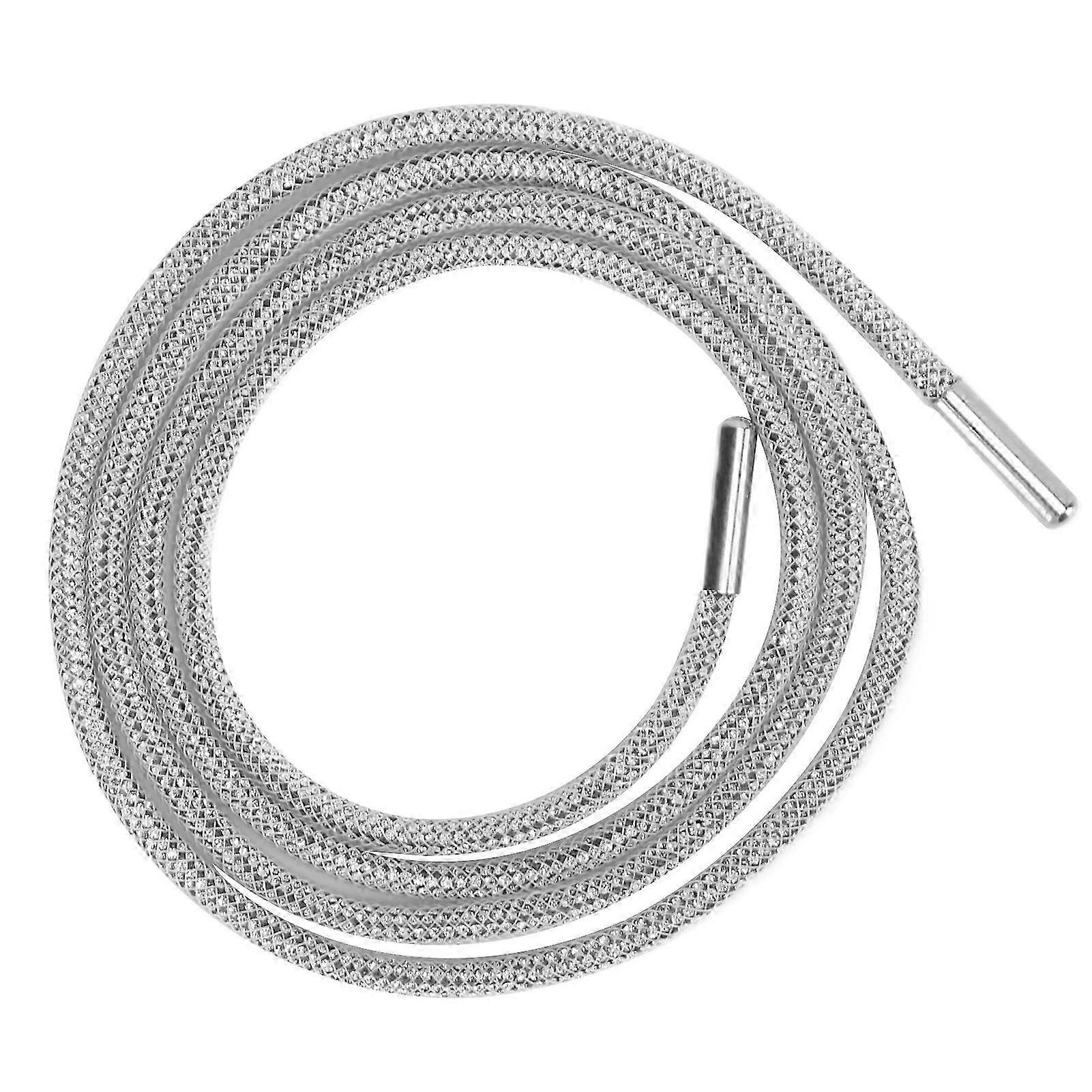 Stras latime sireturi 4mm lungime 120cm personalizat rafinat pantofi accesorii pentru rochii de mireasa colierealb