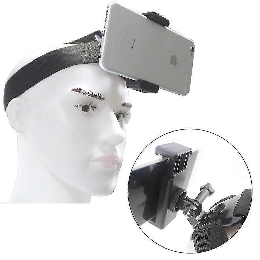 Headband for goopro camera and mobile