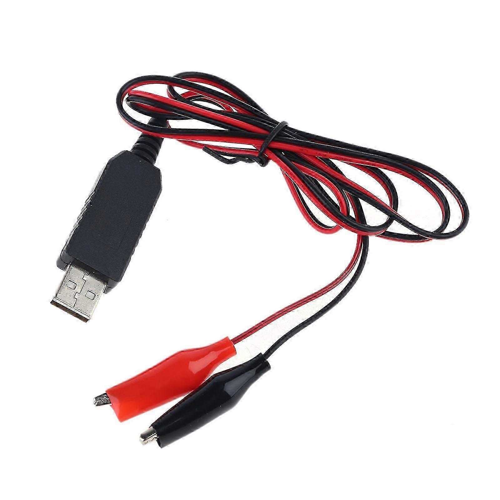 Replace 2x 1.5v C D Aa Aaa Battery Eliminator Usb 5v To 3v Step-down Cable 2m