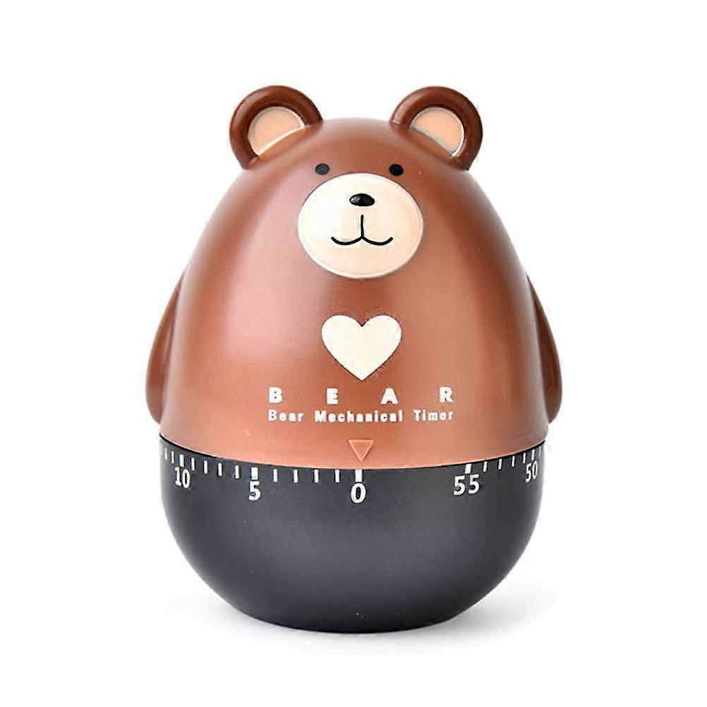 Bear Kitchen Timer Mechanical Kitchen Timer Clock Multipurpose Lovely Kitchen Cooking Tools