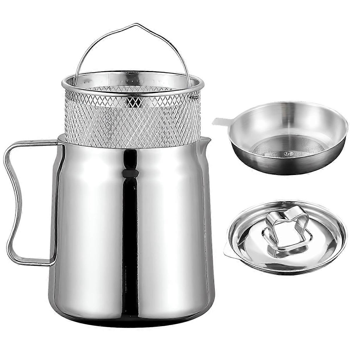304 Stainless Steel Large Capacity Versatile Oil Filter