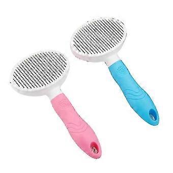 Dog Cat Brush, Self-cleaning Dead Hair Brush for Cat Dog, Long and Short Hair, Clean Brush Pet Hair