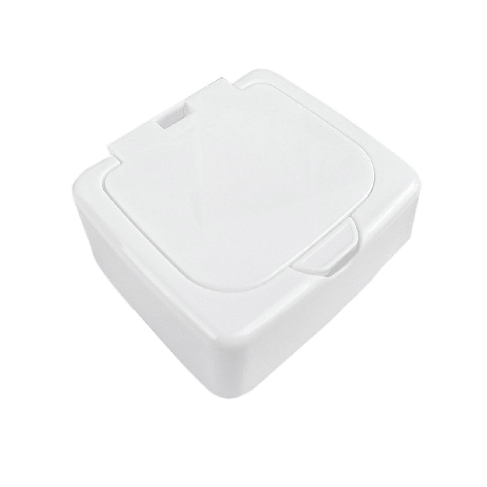 Button Desktop Storage Box with Lid Cute Jewlery Organizer Sundries Container