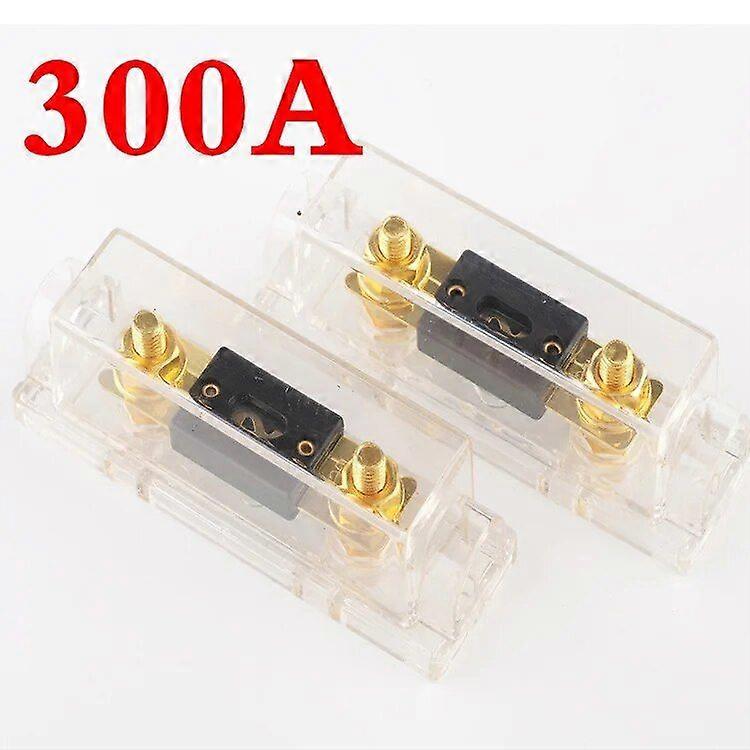 1pcs High Quality New ANL box Fuse holder Distribution Fuseholder fuse holder blade INLINE 0 4 8 gauge Positive 100A 200A 300A