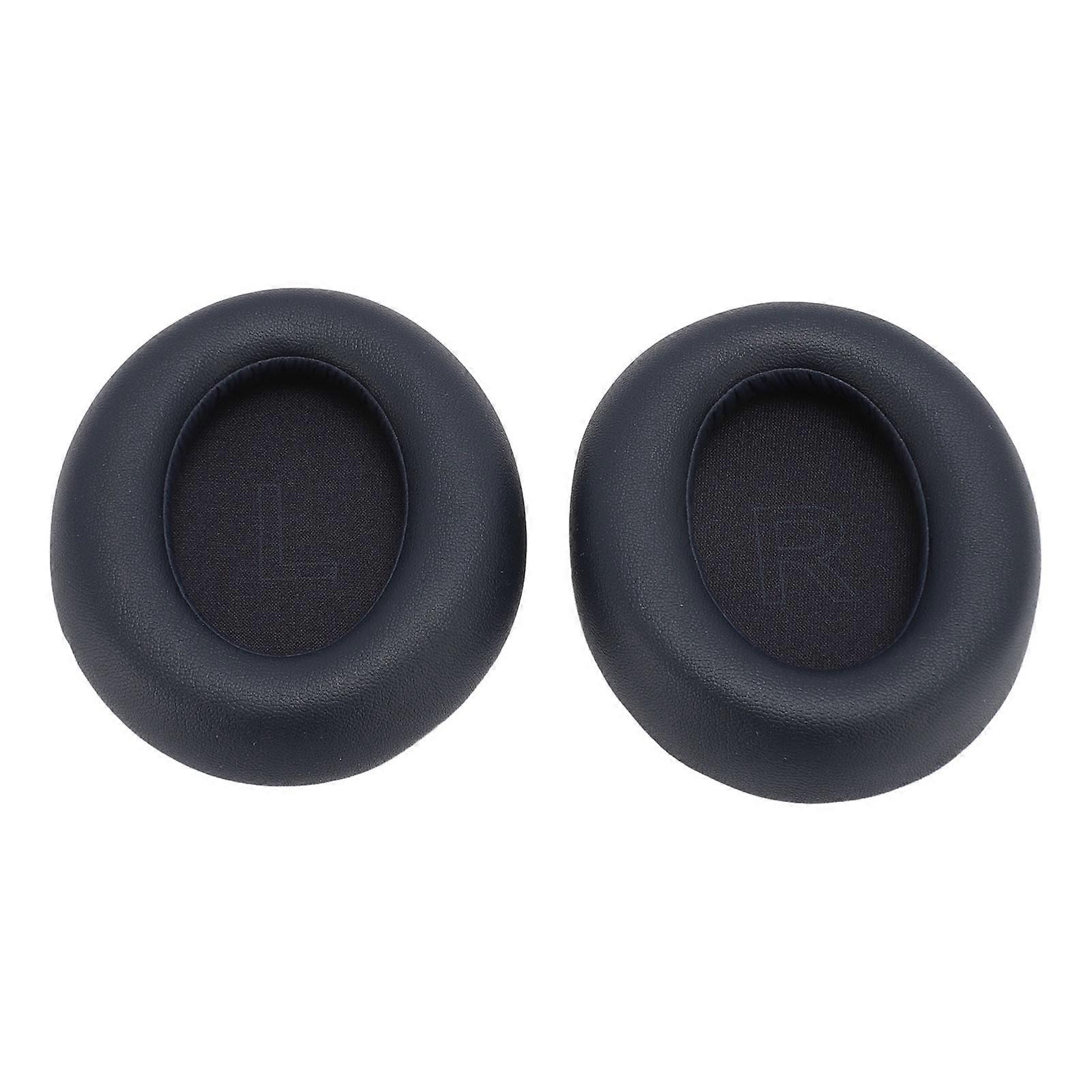 Dark Blue Replacement Ear Pads for Anker Soundcore Q30/Q35, Noise-Isolating Cushions