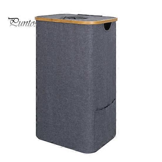 Storage Basket with Detachable Mesh Bag 100L Large Capacity Clothes Laundry Hamper Storage Basket with Dustproof Lid