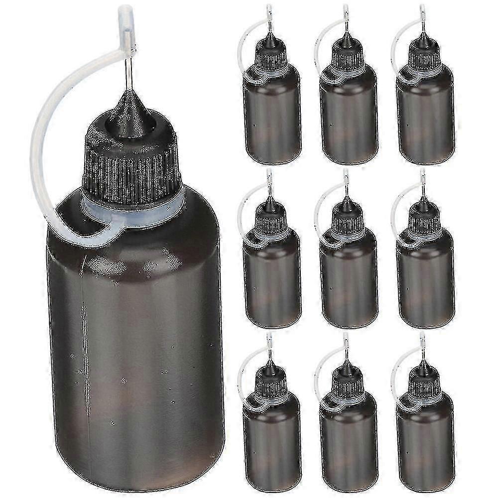 10pcs Glue Applicator Bottles Portable Needle Tip Bottles Glue Squeeze Bottles Needle Tip Squeeze Bottles