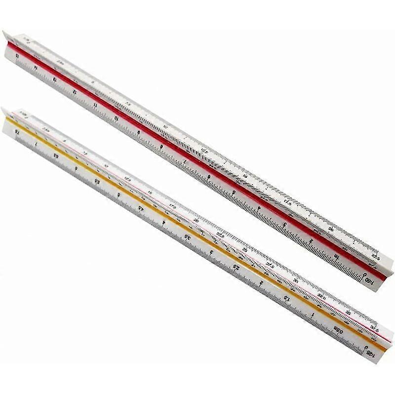 Triangular Engineering Scale Ruler For Drafting