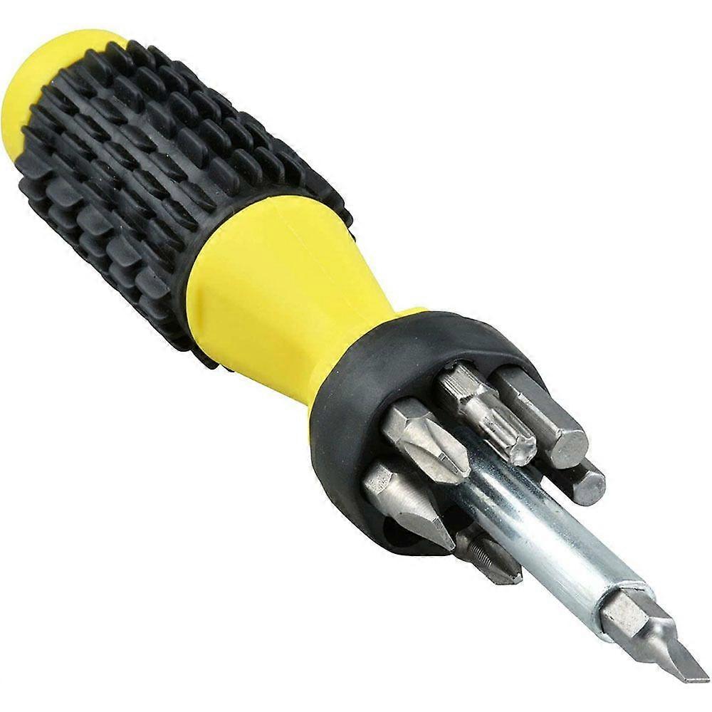 Six-in-one multi-function screwdriver, household cross-word combination screwdriver head