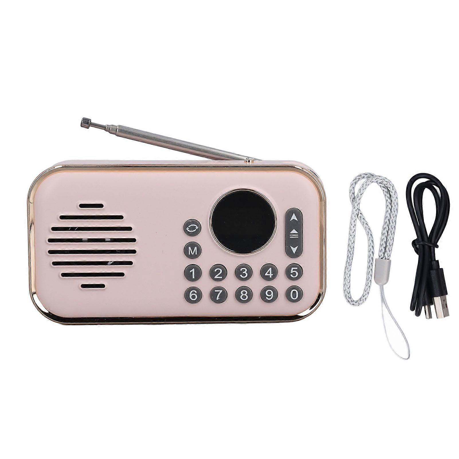 Bluetooth Speaker Radio Portable Bluetooth Memory Card U Disk MP3 FM Radio Music Player