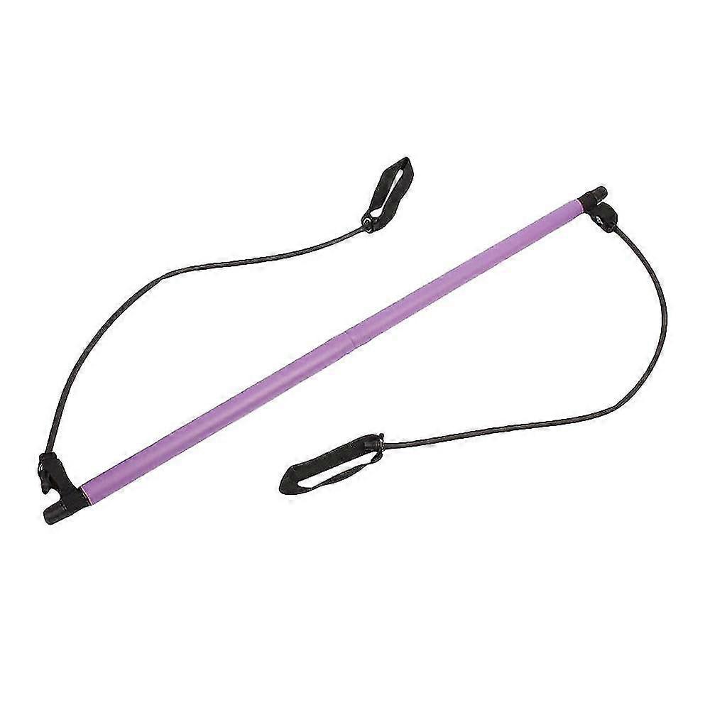 Pilates Bar Kit With Resistance Band, Portable Resistance Band And Pilates Exercise Stick