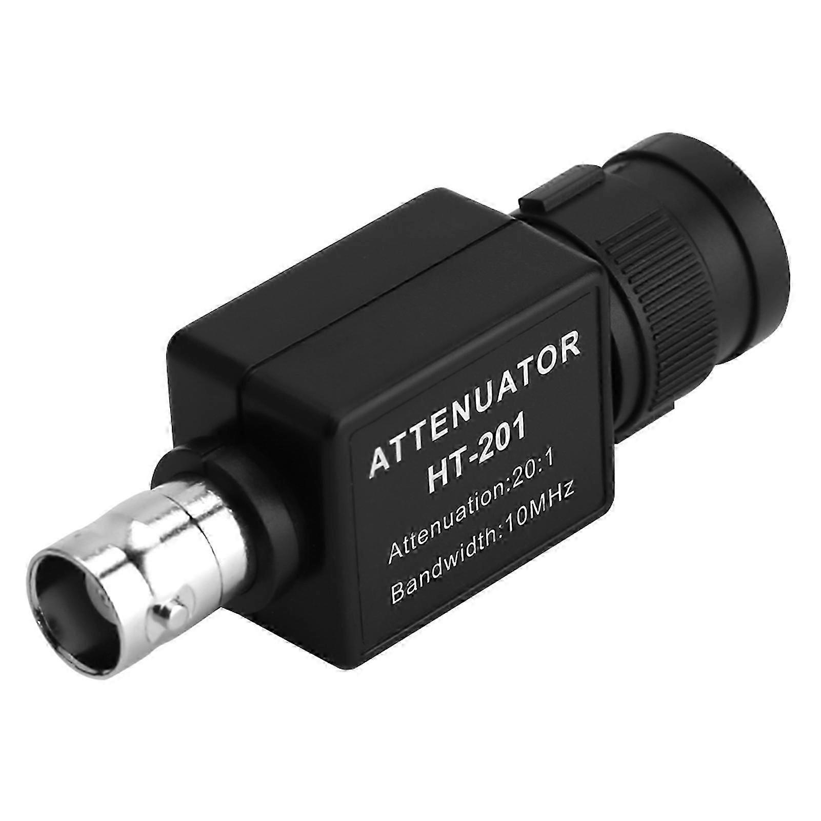 HT201 Signal Attenuation 20:1 10MHz Bandwidth Passive Attenuator for Oscilloscopea
