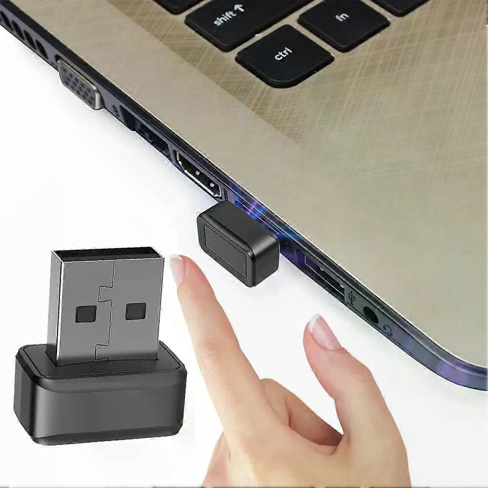 con USB Fingerprint Key Reader FIDO U2F Biometric Fingerprint Scanner Windows Hello 360 Touch Biometric Mini Security Key Dongle