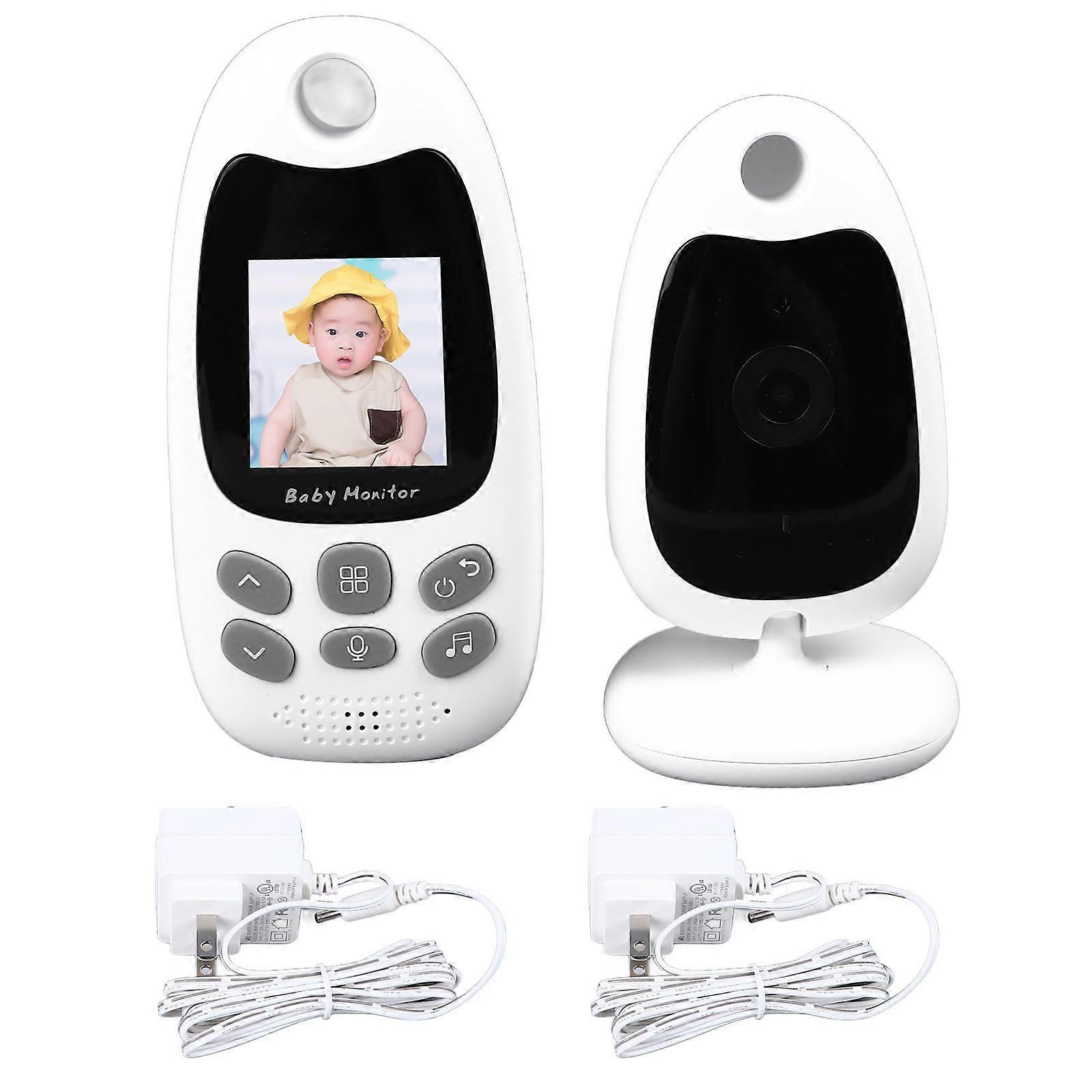 Wireless Video Baby Monitor with Camera - Night Vision, 2-Way Talk, and Portable Design