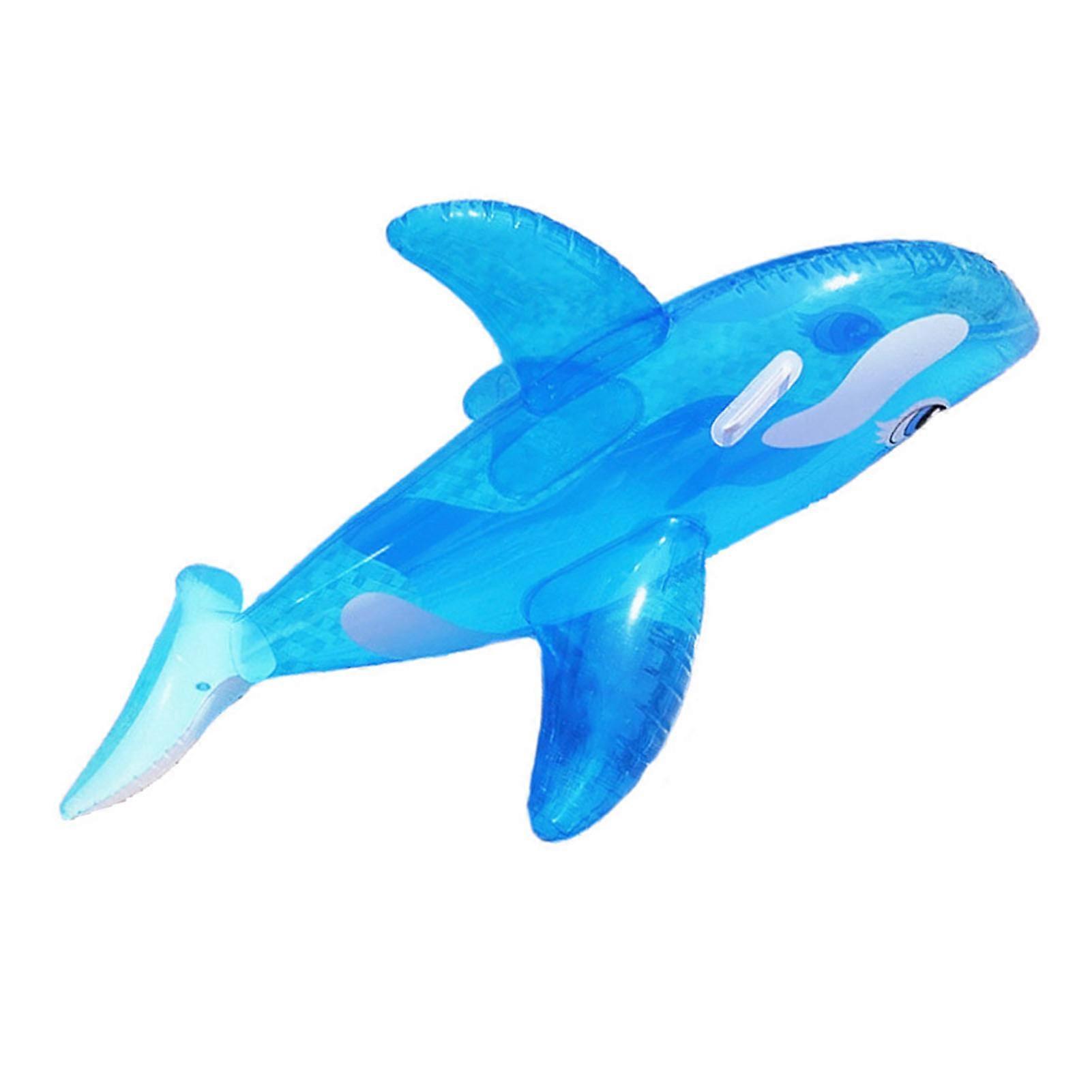 Large Whale Inflatable Pool Float for Adults 150x84x68cm PVC