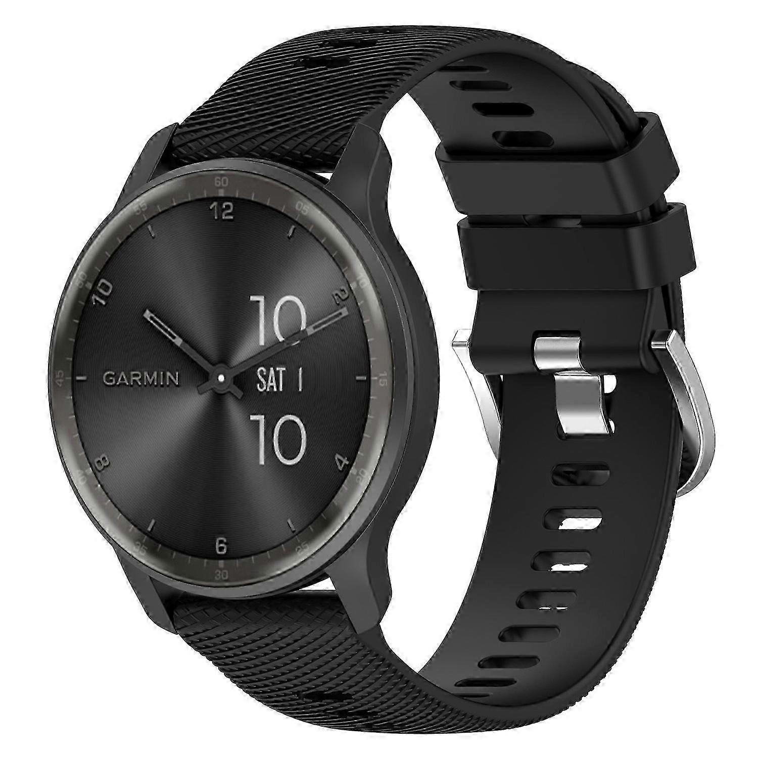 حزام ساعة سيليكون متوافق مع Garmin Approach S40 ل Garmin Approach S40