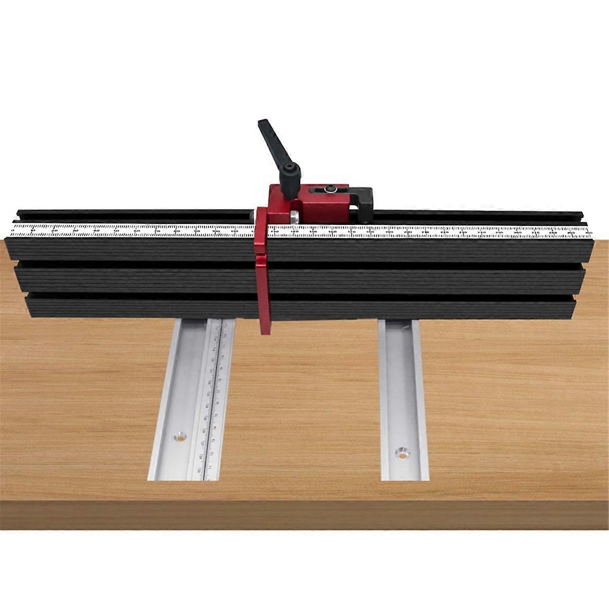 Inclined Track Fence DIY -Shaped Groove Band Saw Fixture 400mm