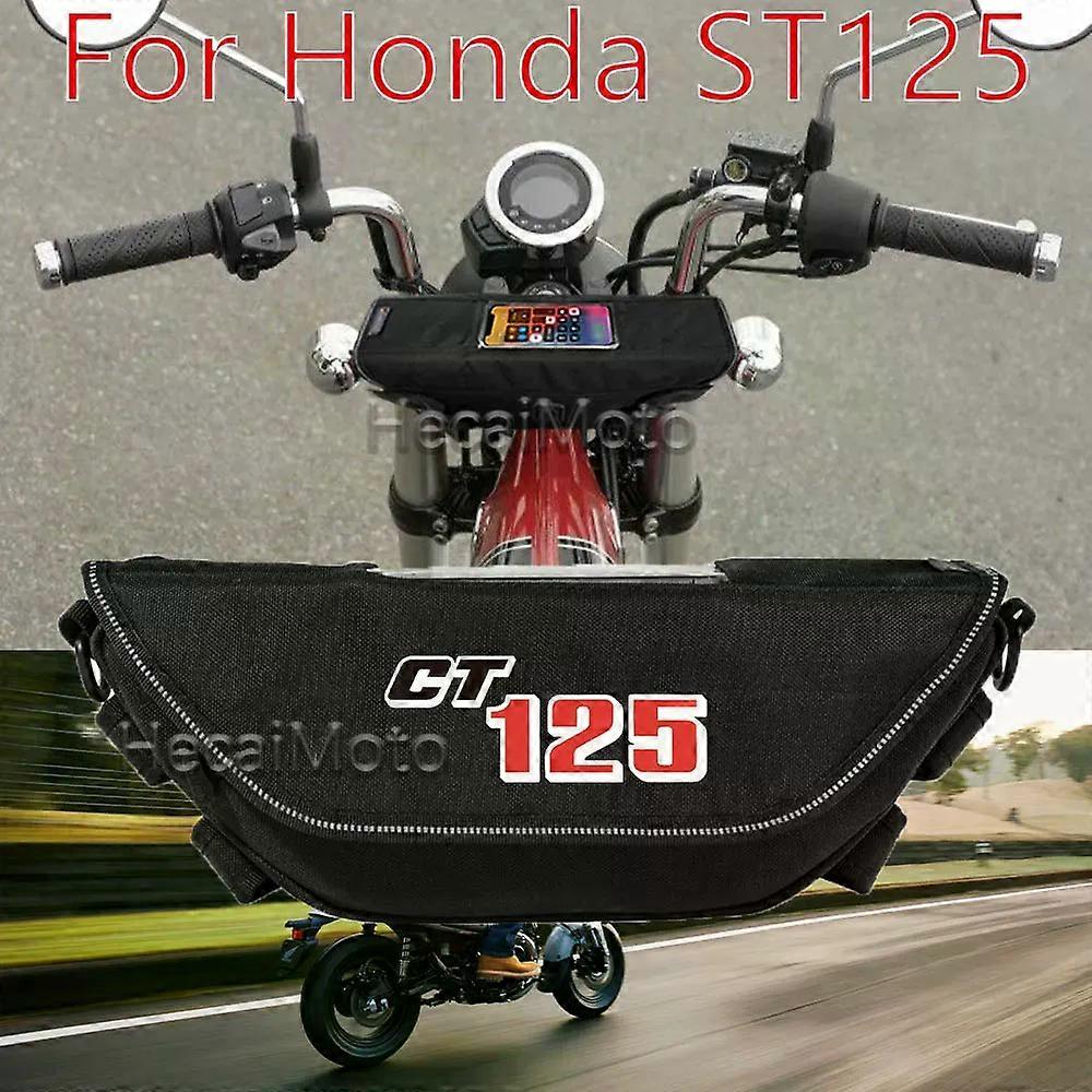 Motorcycle accessory Waterproof And Dustproof For Honda DAX st125 ST 125 Handlebar Storage Bag navigation bag-C