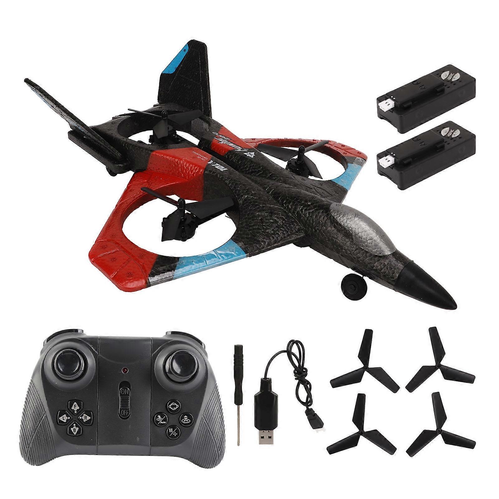 طائرة RC مع مصباح LED 2.4 جيجا هرتز سوبر طائرة شراعية عن بعد للأولاد والبنات هدايا عيد ميلاد