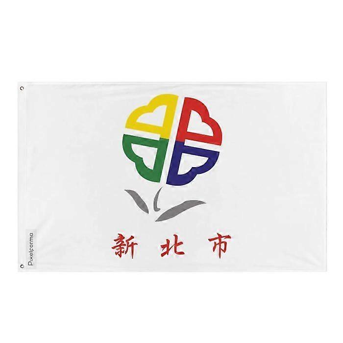 Flag - New Taipei - 120 x 180 cm - Polyester - Double-sided print - Metal eyelets