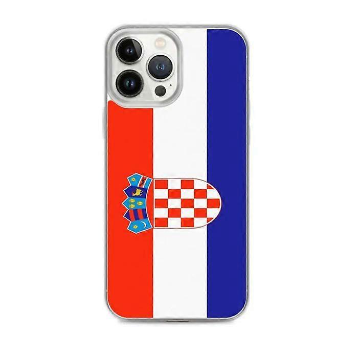 iPhone Case - Croatia Flag - iPhone 13 Pro Max - Soft - Multicolor - Vertical