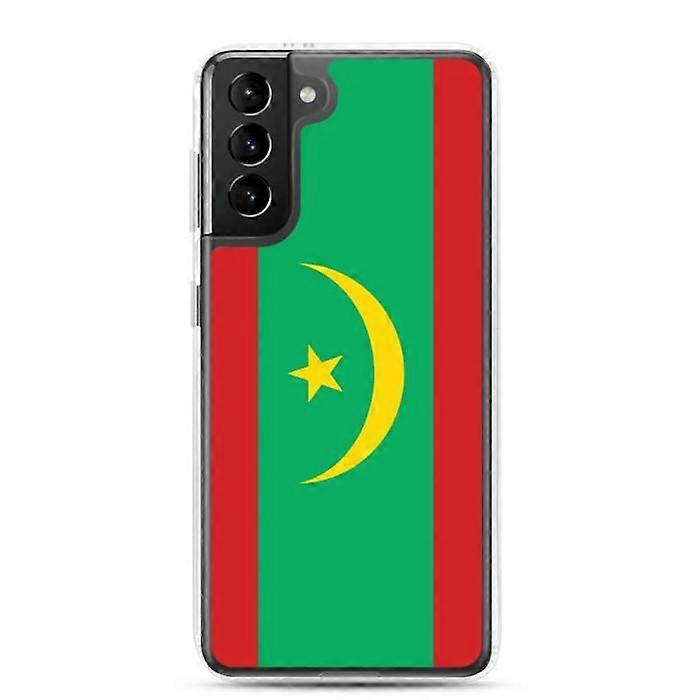 Phone Case - Samsung - Galaxy S21 Plus - Mauritania Flag - Flexible - Multicolor