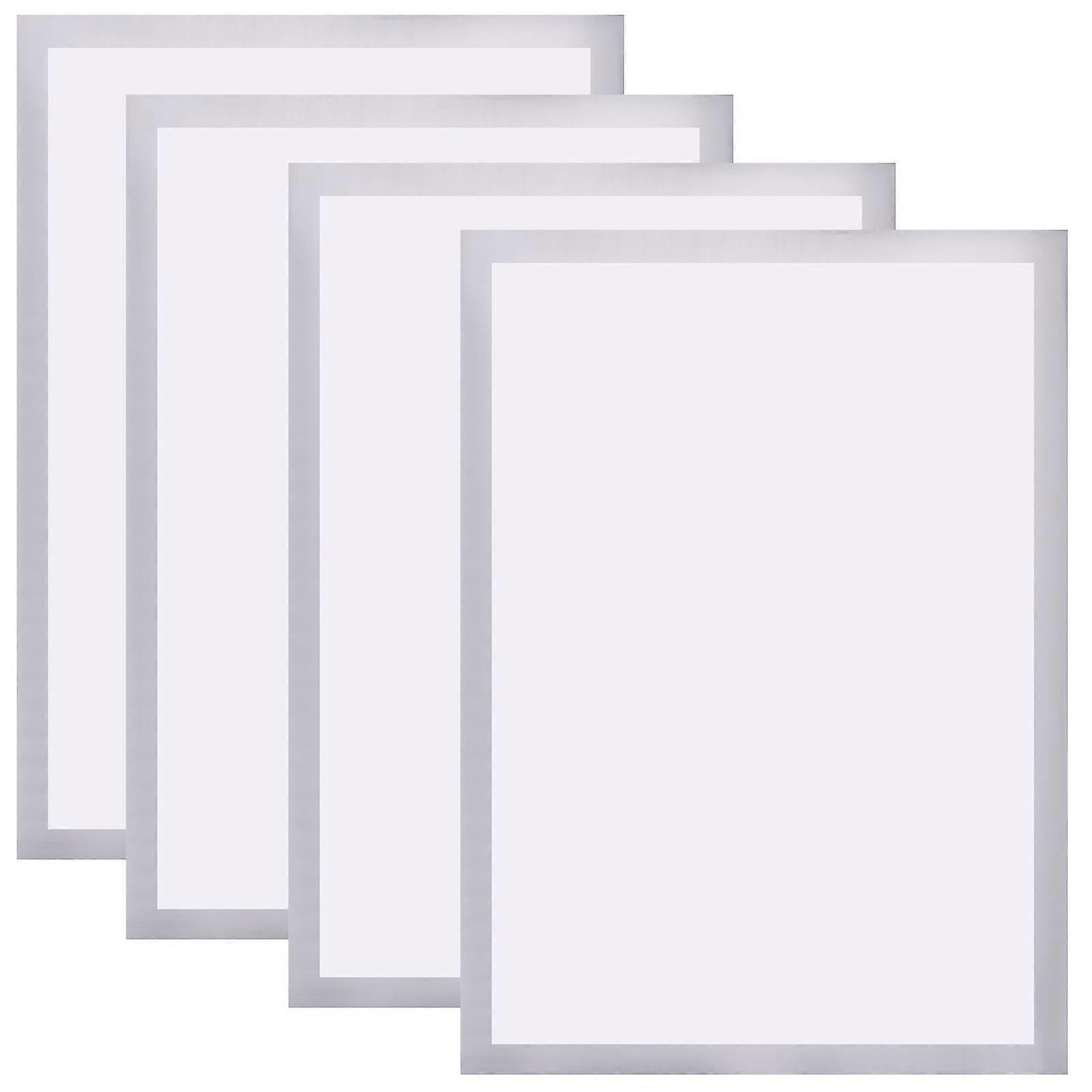 4Pcs Magnetic Photo Frames Self-adhesive Paintings Display Frames Picture Frames