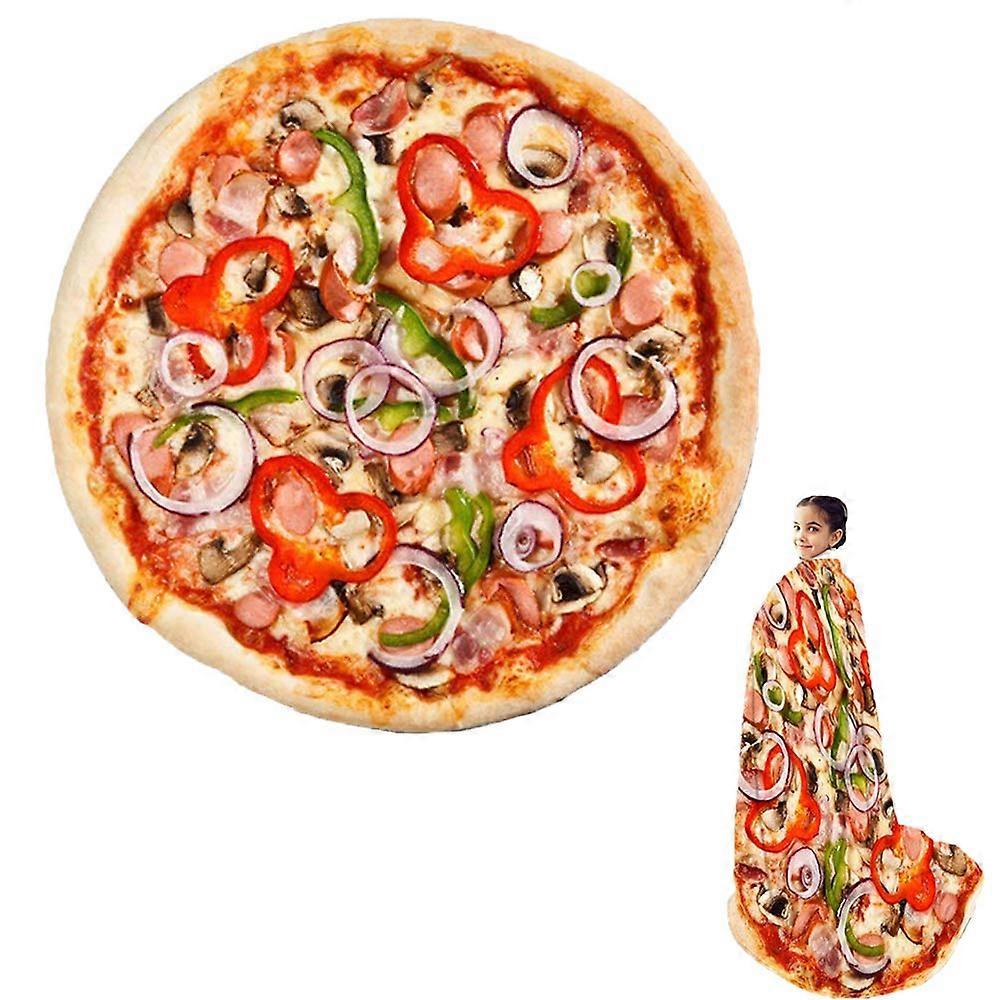Burrito Blanket, Tortilla Wrap Blanket, Soft Plush Cape (60 inches)
