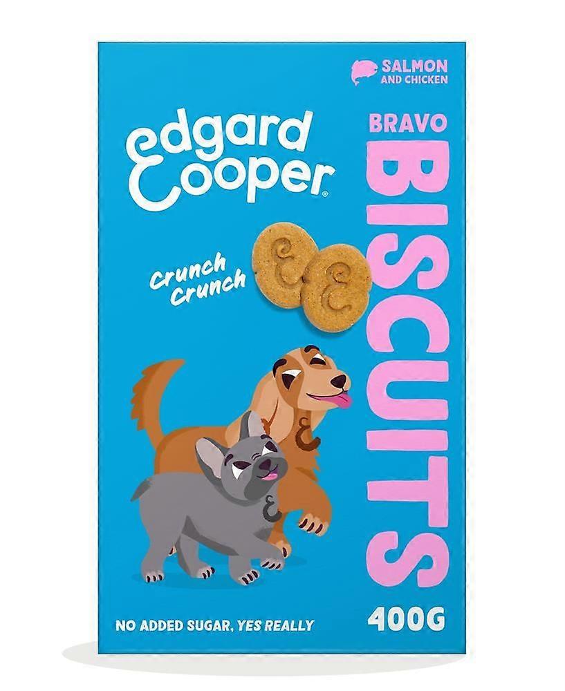 Edgard and Cooper Dog Biscuits - Salmon and Chicken 400g